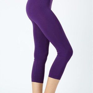 PLUS SEAMLESS CLASSIC CAPRI DARK PURPLE